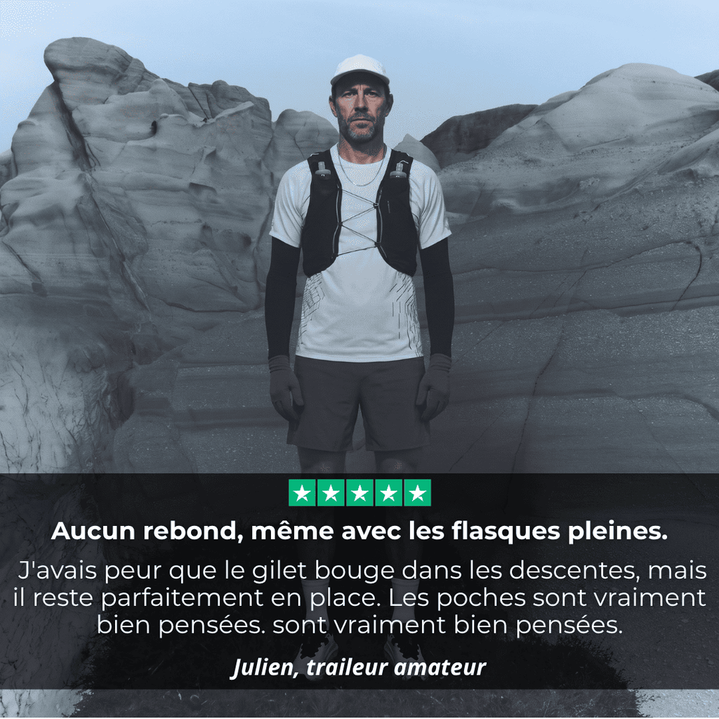 Veste d’hydratation de running APEX 5