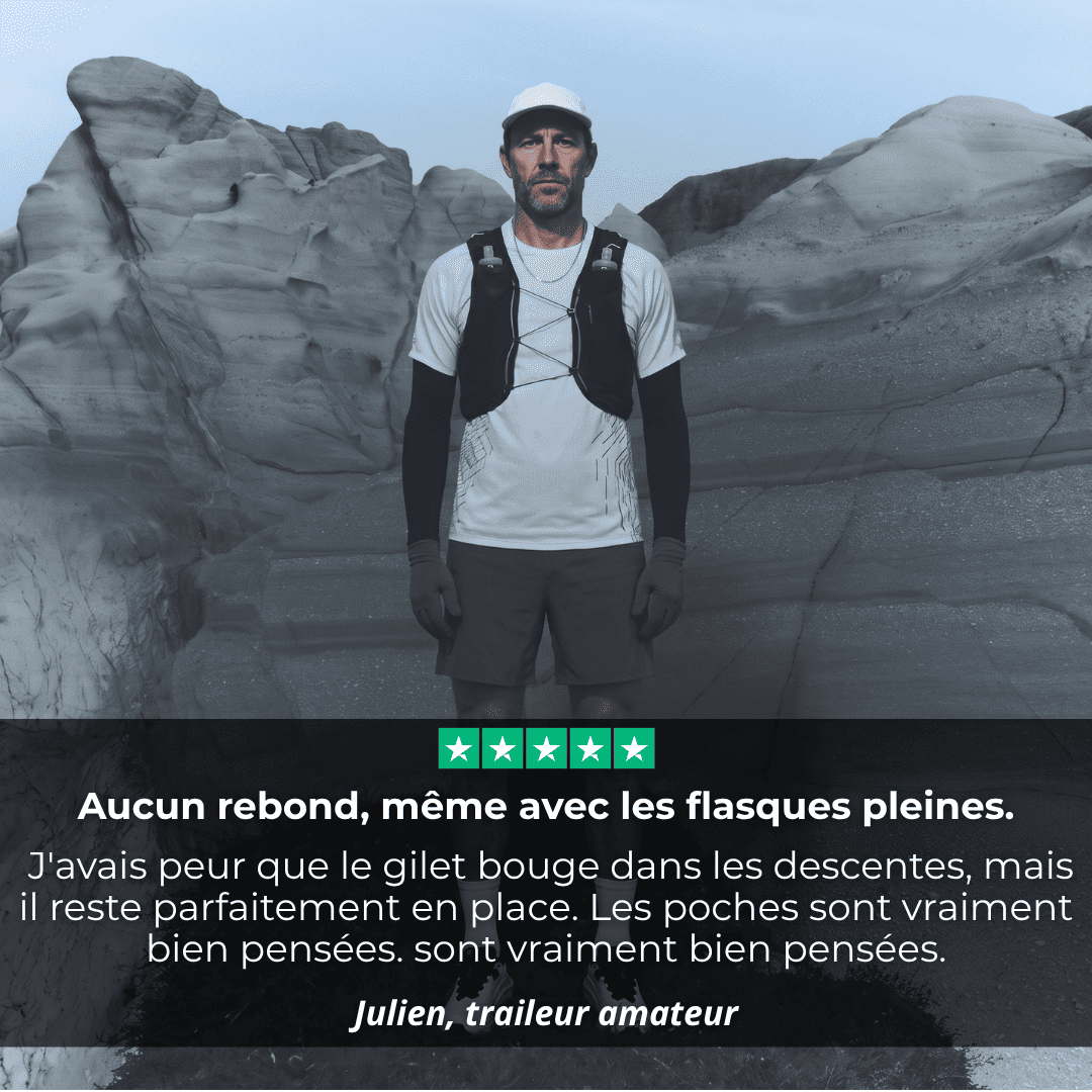 Veste d’hydratation de running APEX 5