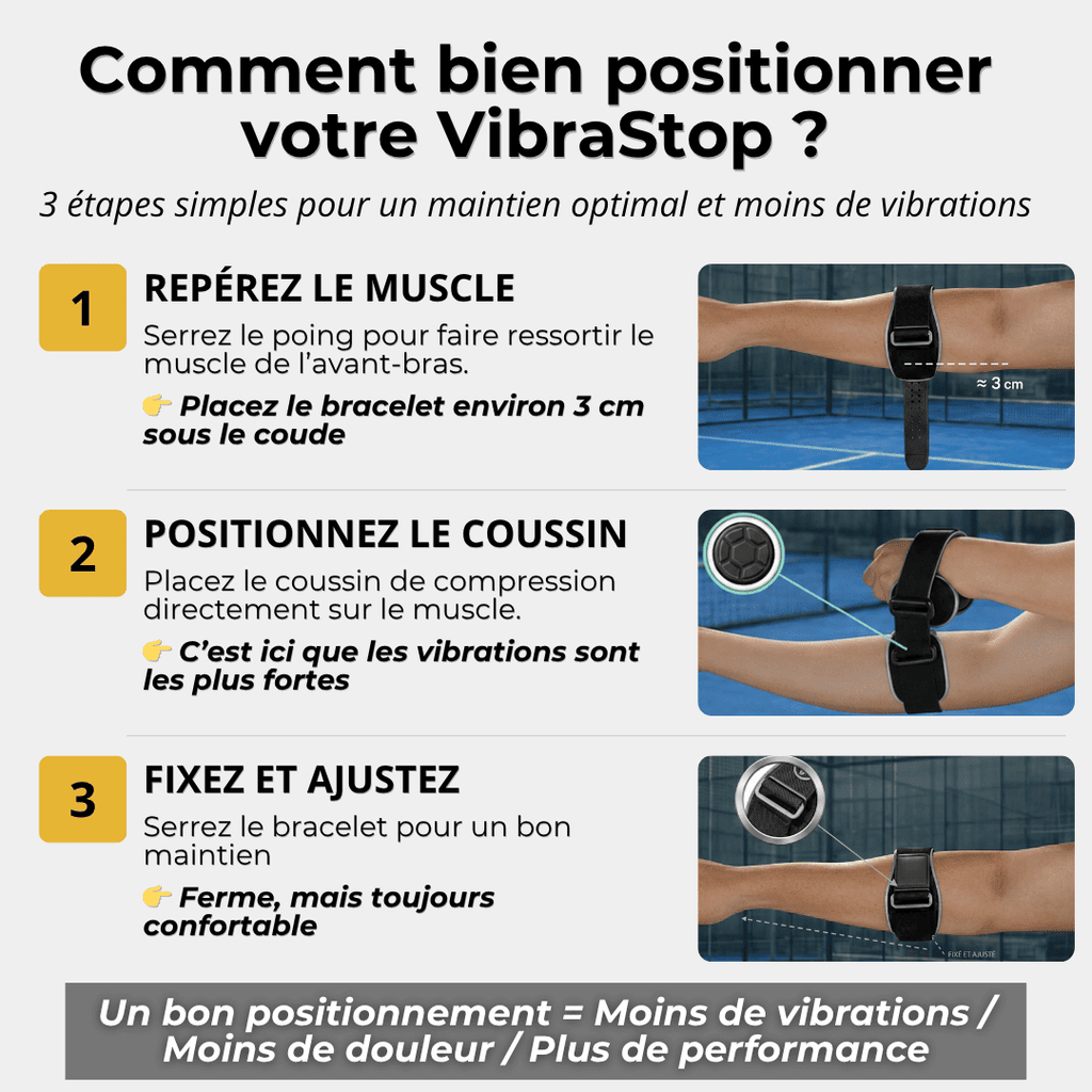 Coudière anti-vibrations padel