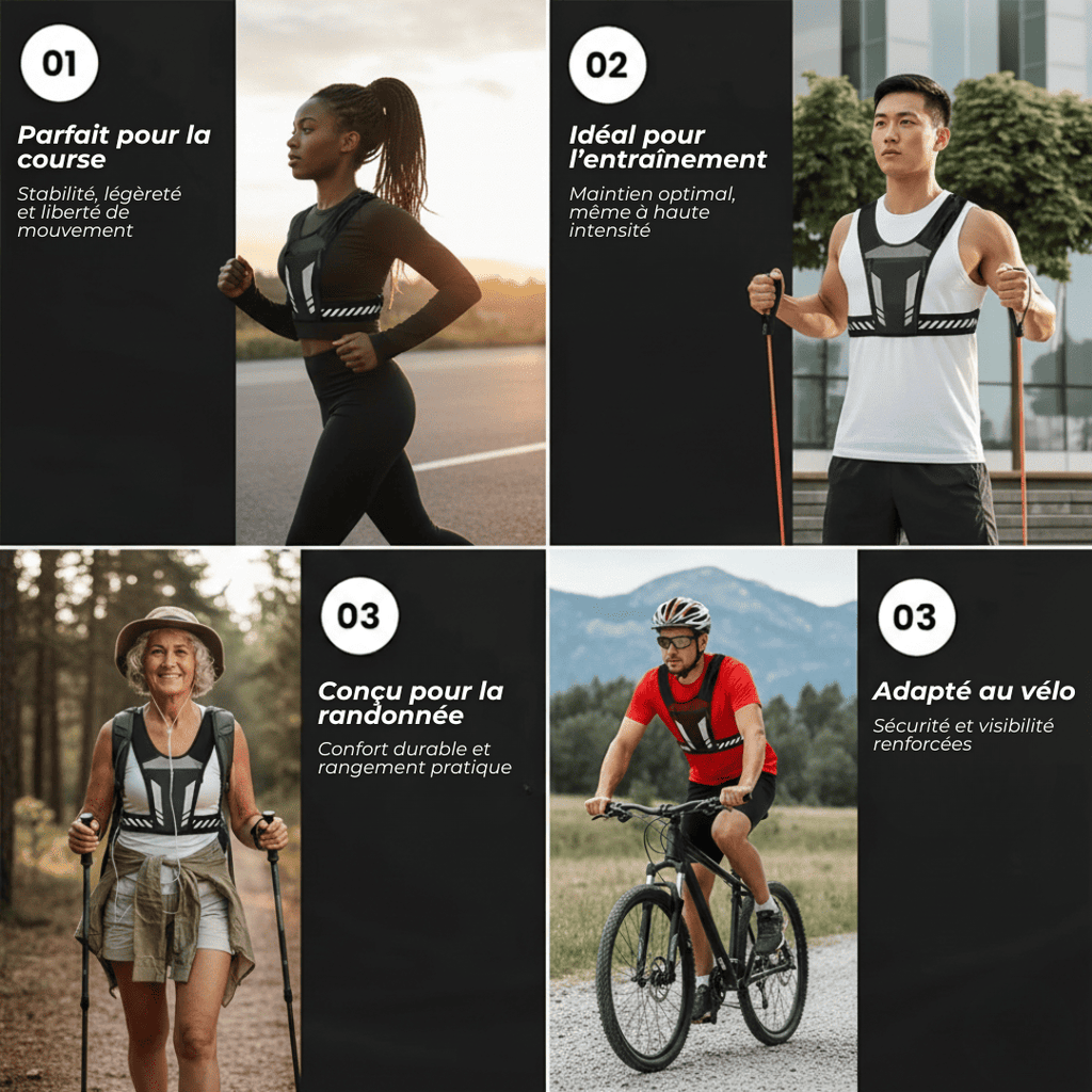 Gilet de course Ultra-léger