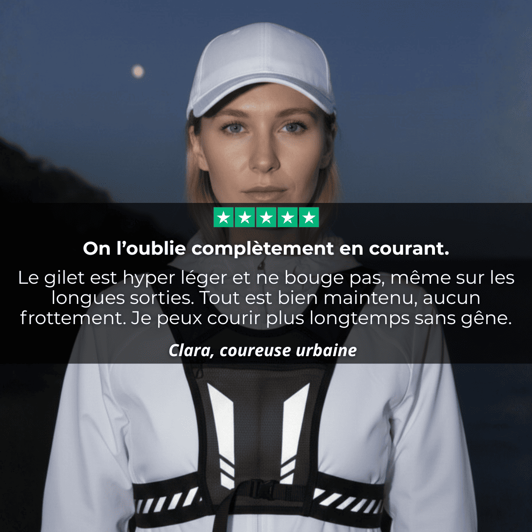 Gilet de course Ultra-léger