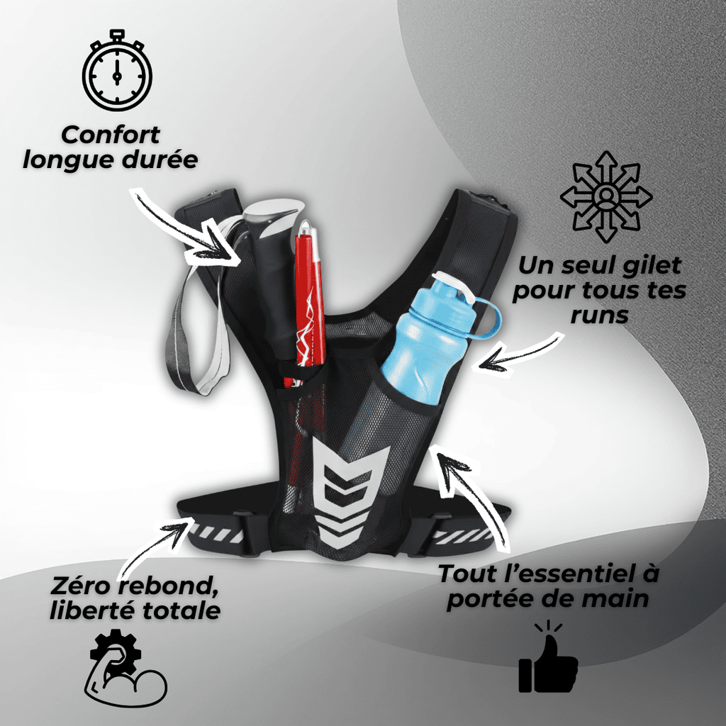 Gilet de course Ultra-léger
