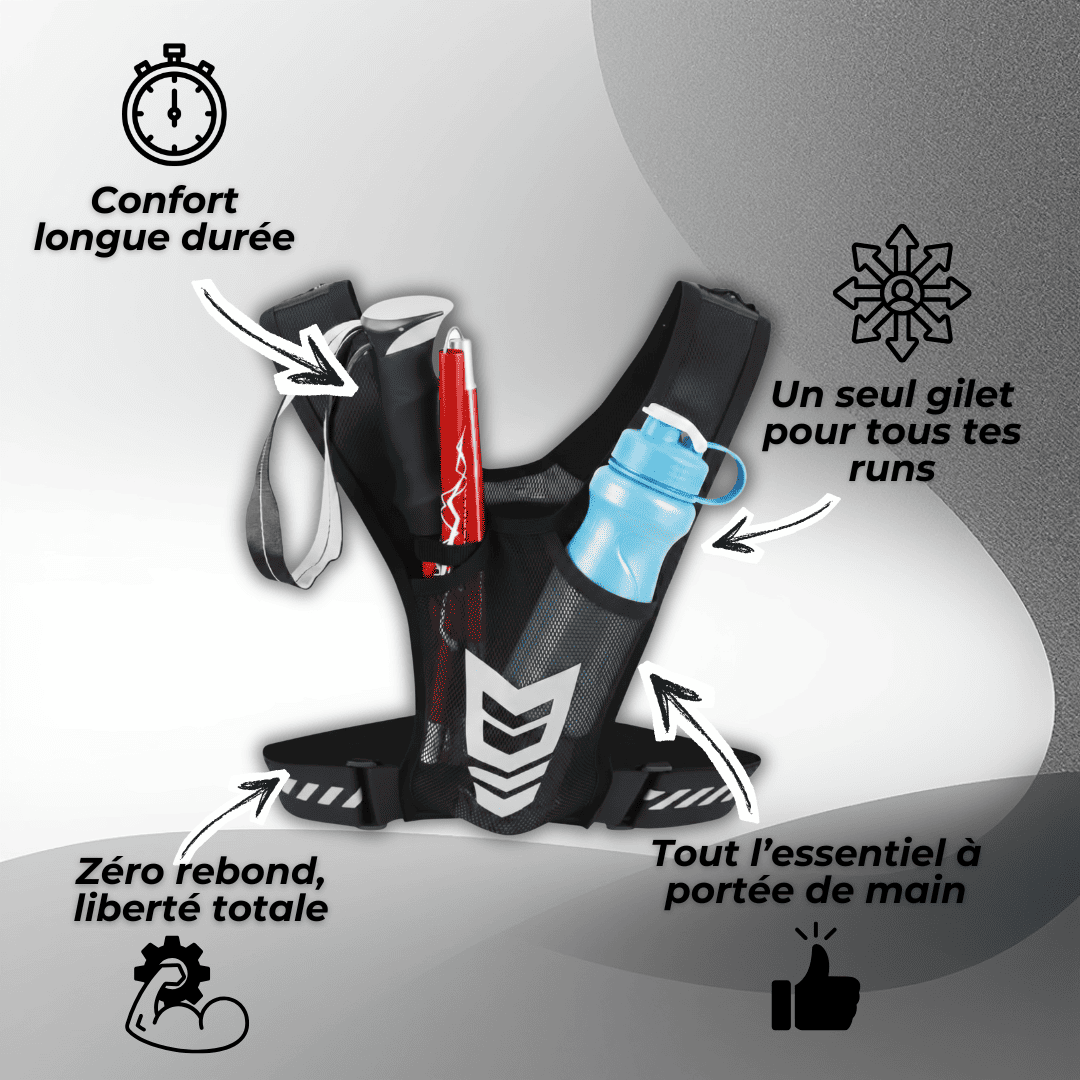 Gilet de course Ultra-léger