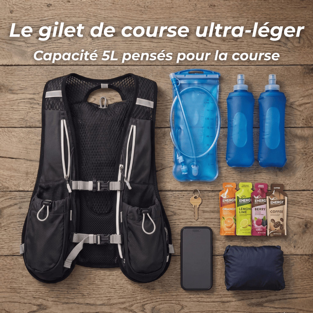 Veste d'hydratation ultra-légère