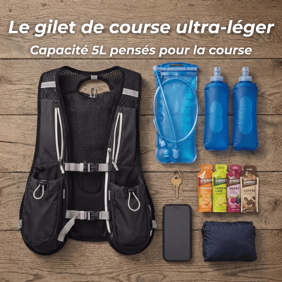 Veste d'hydratation ultra-légère