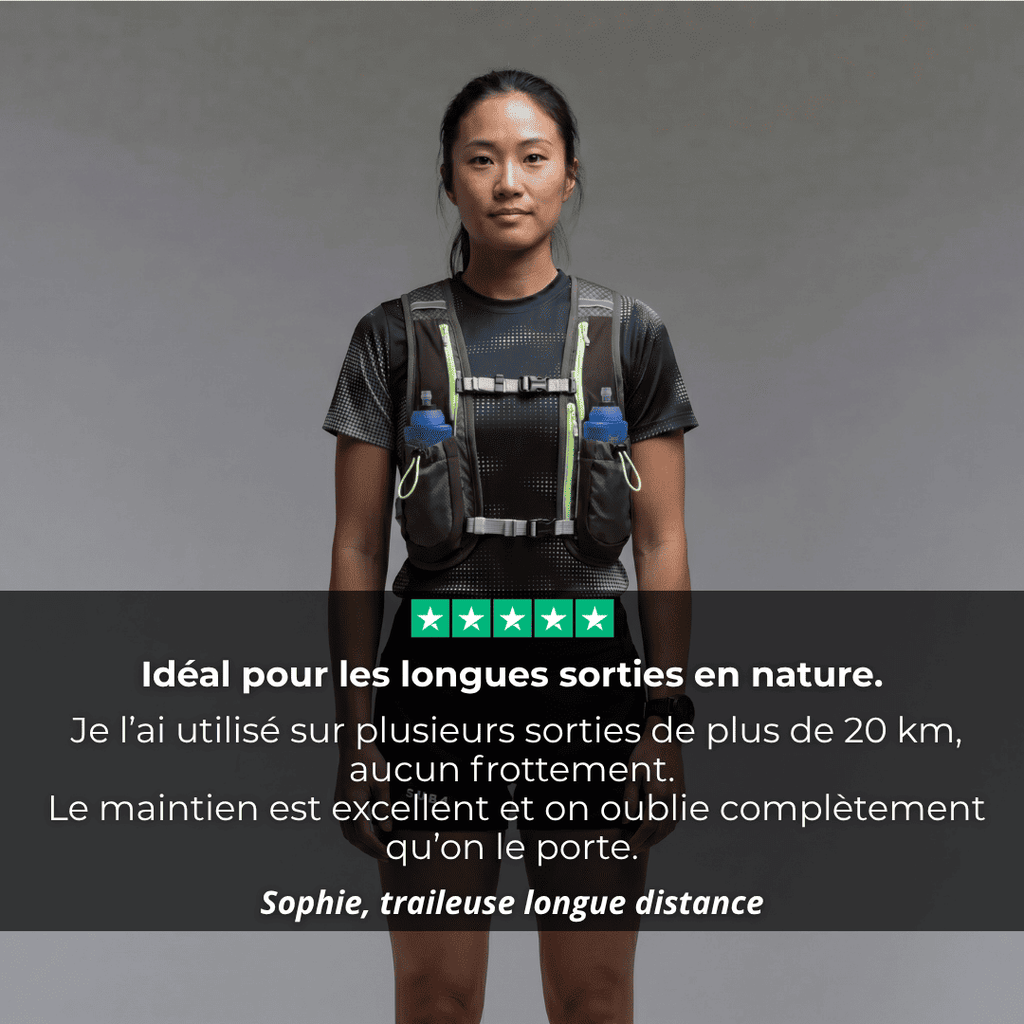 Veste d'hydratation ultra-légère