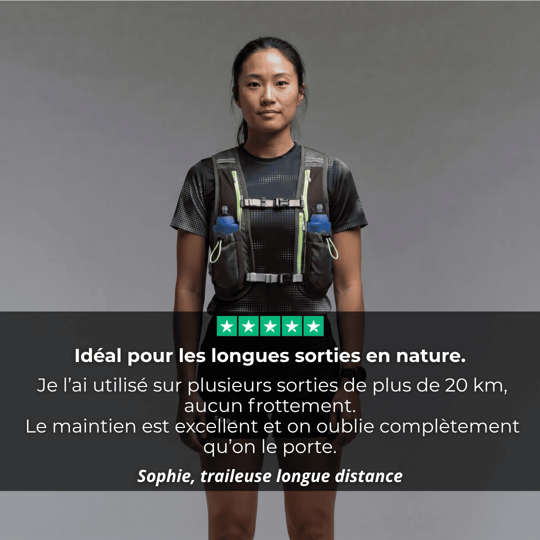 Veste d'hydratation ultra-légère