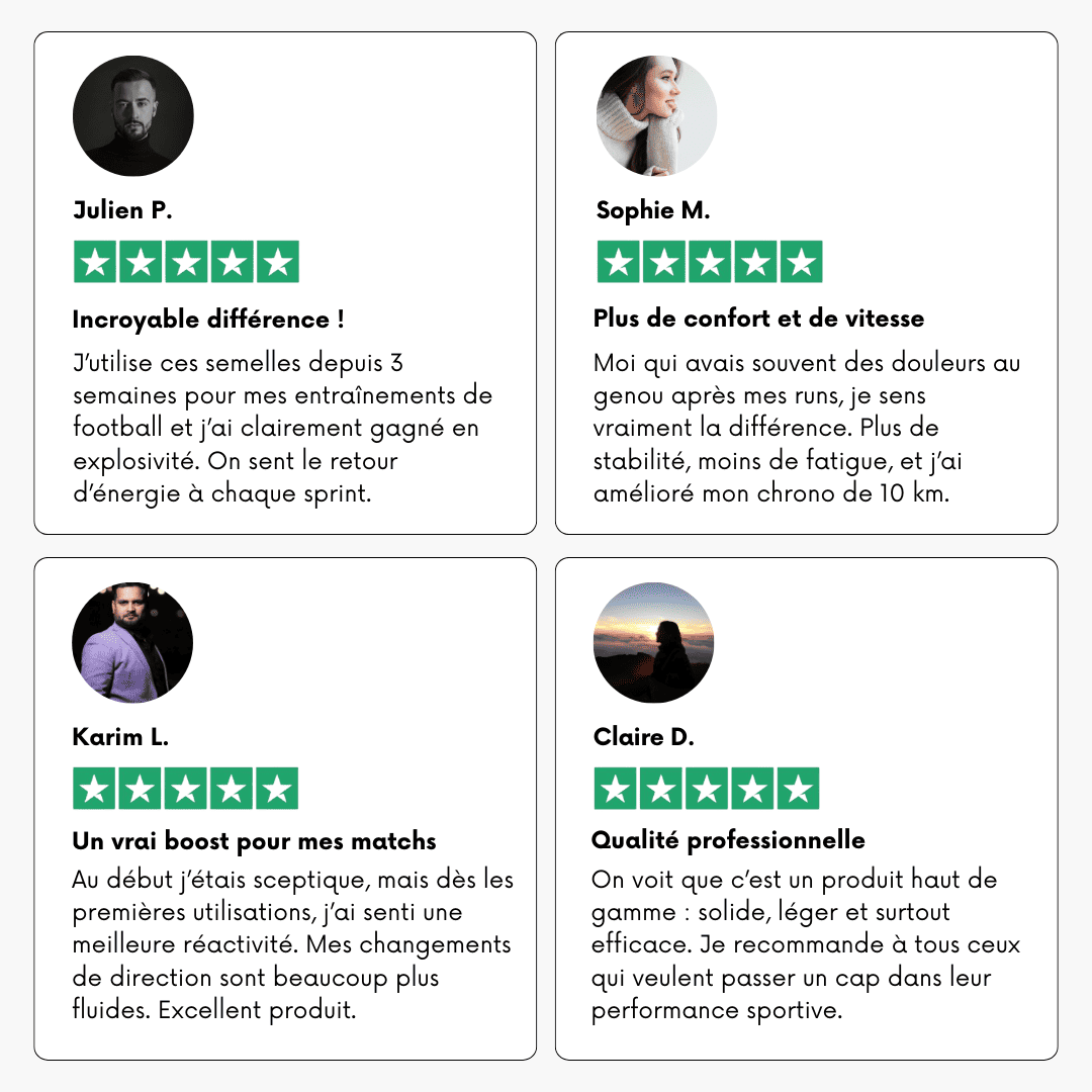 Semelles en carbone PERFORMANCE+ V2