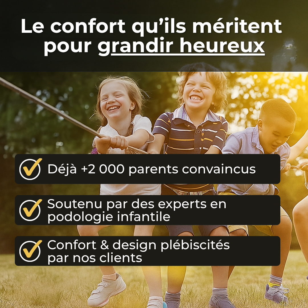 Semelles confort enfant | Technologie CloudStep™