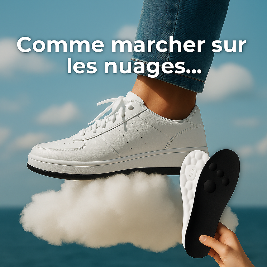 Semelles confort enfant | Technologie CloudStep™