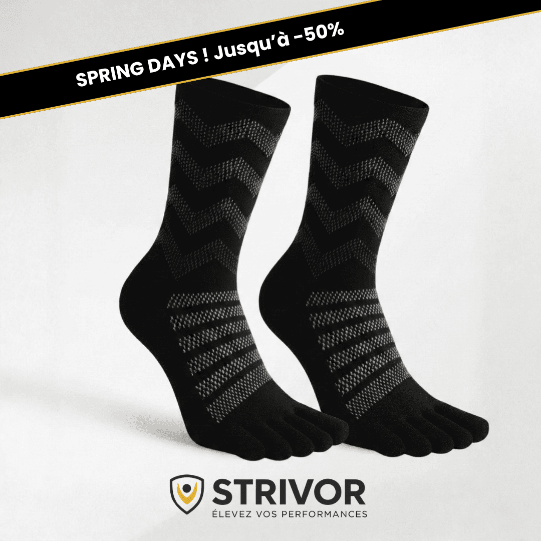 Chaussettes Anti-Ampoules en Laine Mérinos