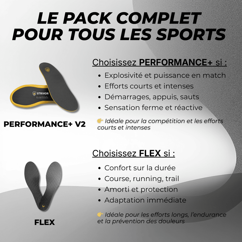 Semelles en carbone FLEX