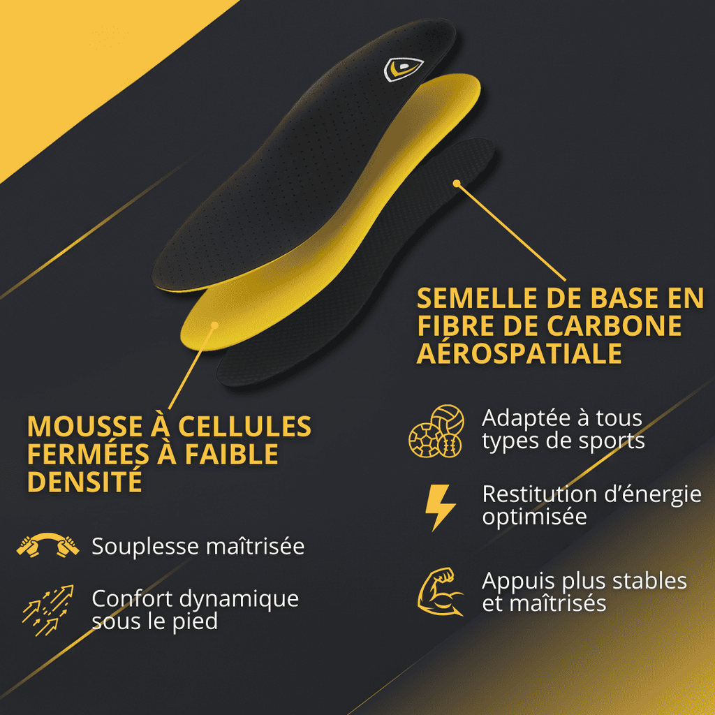 Semelles en carbone PERFORMANCE+ V2